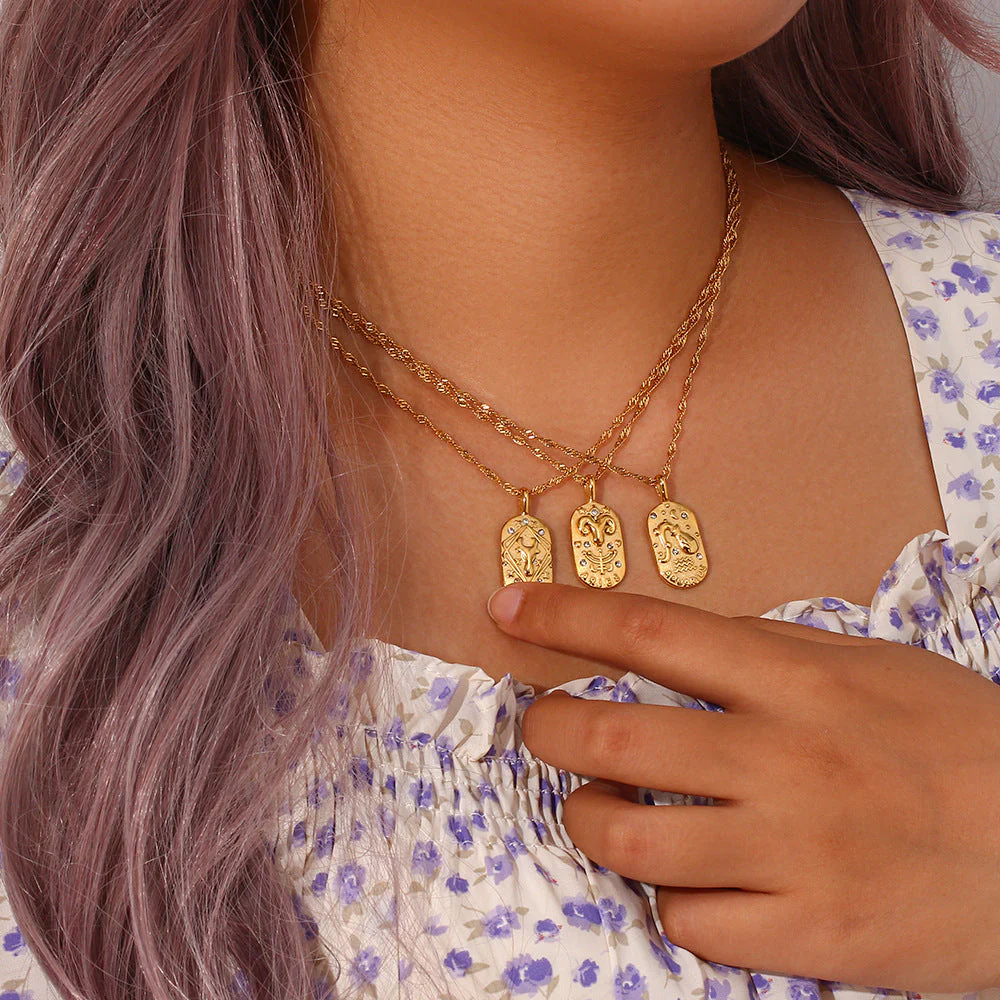 Gemini - Baroque Constellation Necklace - Image 5