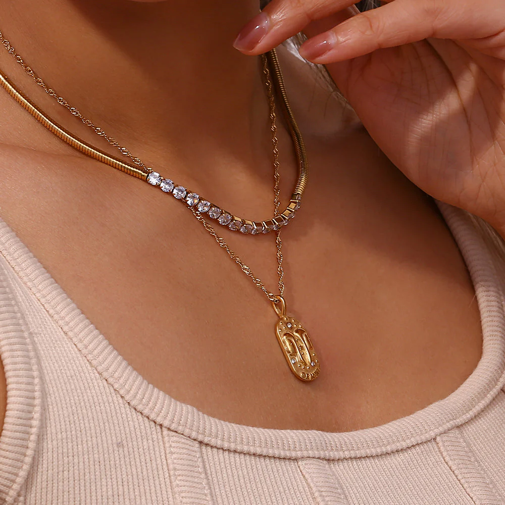 Leo - Baroque Constellation Necklace - Image 3
