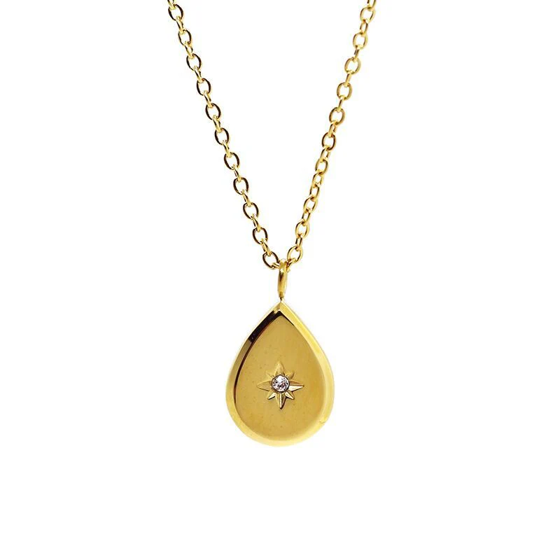 Star Teardrop Necklace - Image 5